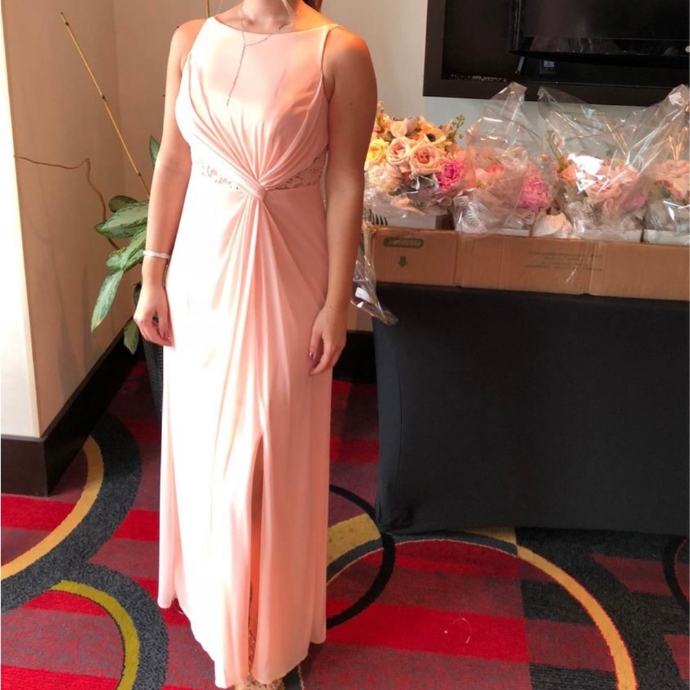 Blush pink dress